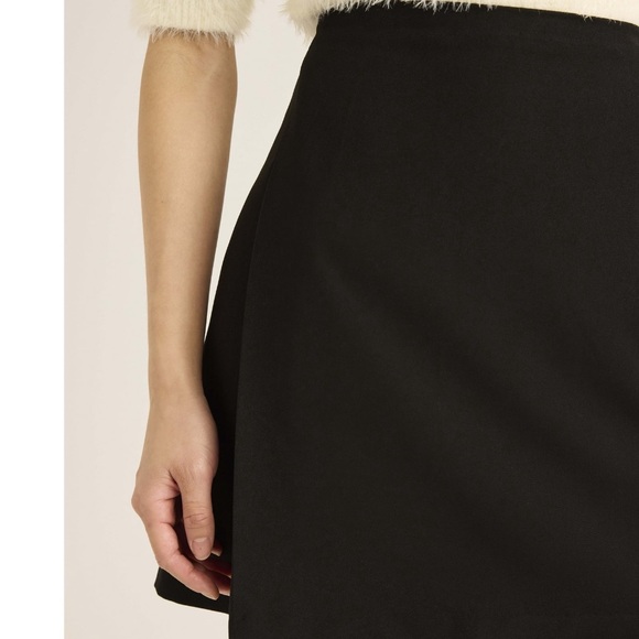 Scoop Women’s Pleated Drape Mini Skirt, Size large 12-14 NWT - Picture 3 of 8